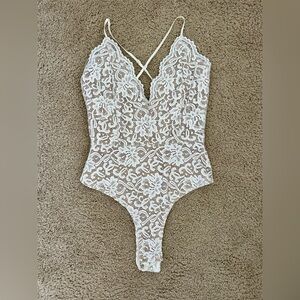 Lace Bodysuit Size Medium